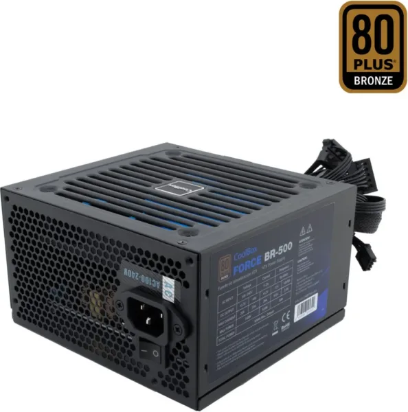 Fuente de alimentacion coolbox force br - 500w atx 500w