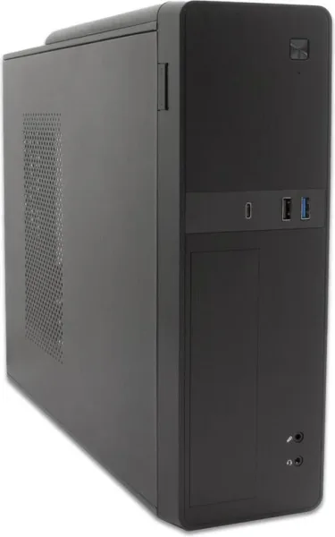 Caja ordenador sobremesa coolbox microatx slim t310 USB - c  lector de tarjetas fuente sfx 300w bronze incluida