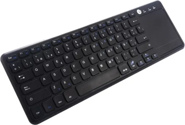 Teclado inalambrico coolbox touchpad coo - tew01 - bk