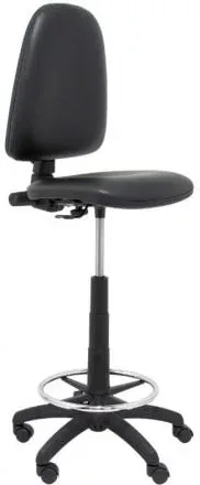 Taburete Piqueras y Crespo Aýna T04CPSPNE/ Negro
