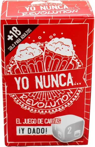 Juego de mesa yo nunca revolution pegi 18
