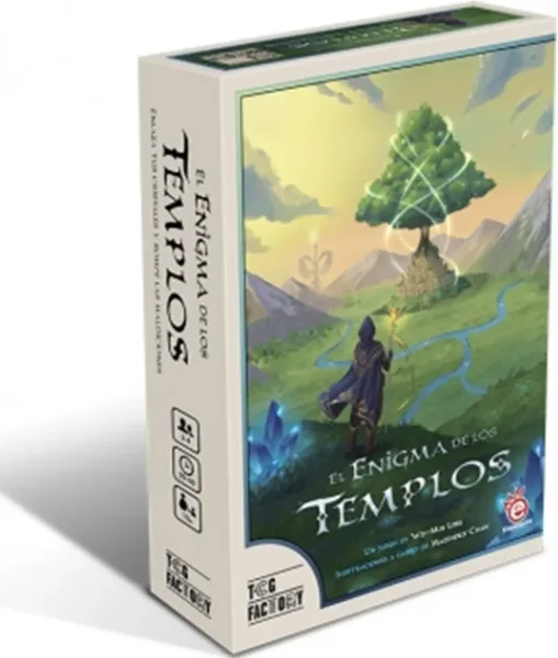 Juego de mesa el enigma de los templos en español pegi 10