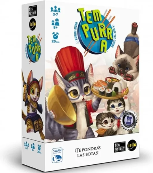 Juego de cartas tempurra