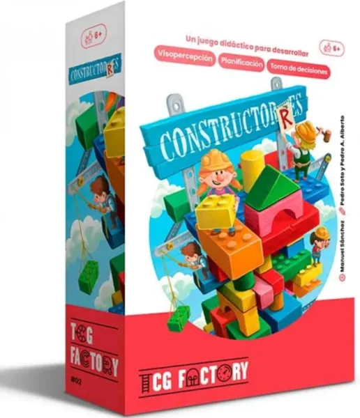 Juego de mesa didactico par aniños constructores pegi 6