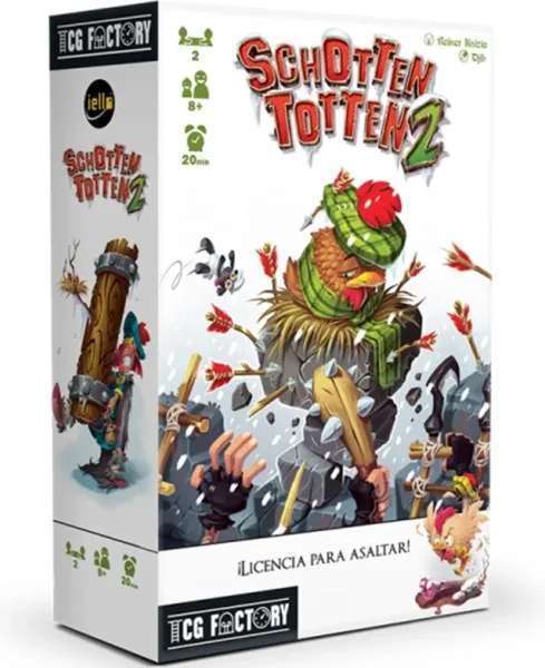 Juego de cartas schotten totten 2 en español