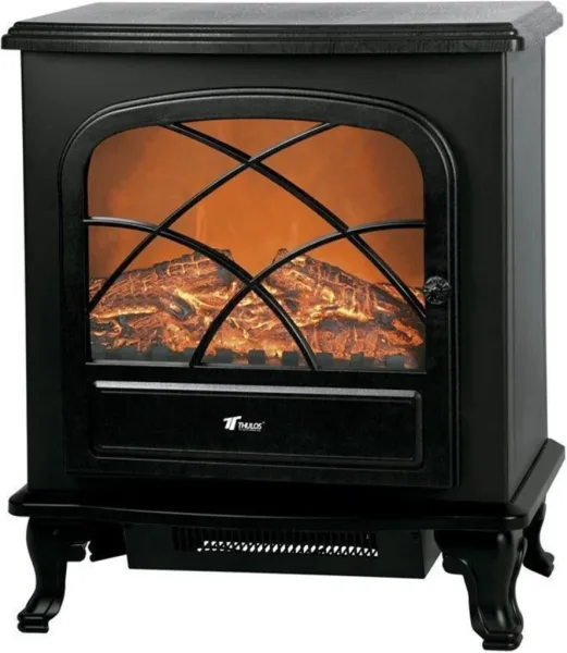Chimenea electrica thulos th - cy03 1000w - 2000w