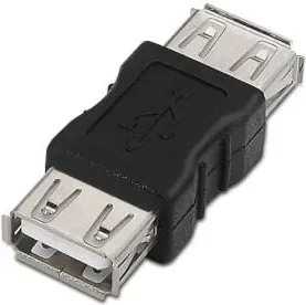 Adaptador USB 2.0 Aisens A103-0037/ USB Hembra - USB Hembra