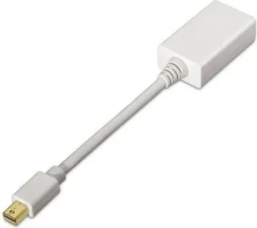 Conversor Aisens A125-0138/ Mini DisplayPort Macho - HDMI Hembra/ 15cm/ Blanco
