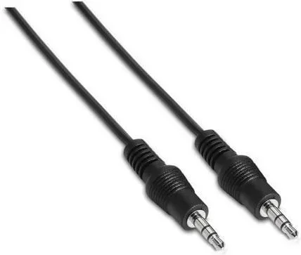 Cable Estéreo Aisens A128-0141/ Jack 3.5 Macho - Jack 3.5 Macho/ Hasta 0.1W/ 30cm/ Negro