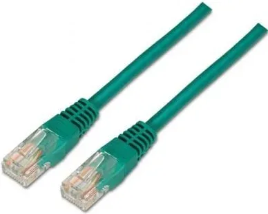 Cable de Red RJ45 UTP Aisens A133-0193 Cat.5e/ 50cm/ Verde
