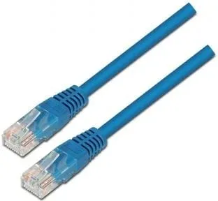 Cable Red Aisens Latiguillo Rj45 Cat.6 Utp Awg24 Azul 0.5M