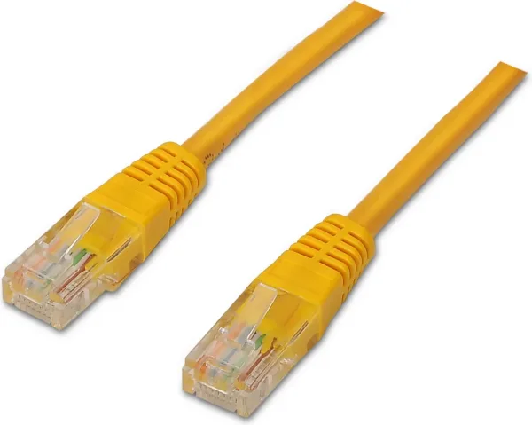 Cable de Red Aisens Latiguillo Rj45 Cat.6 Utp Awg24 Amarillo 2.0M
