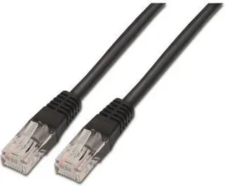 Cable de Red RJ45 UTP Aisens A135-0257 Cat.6/ 50cm/ Negro