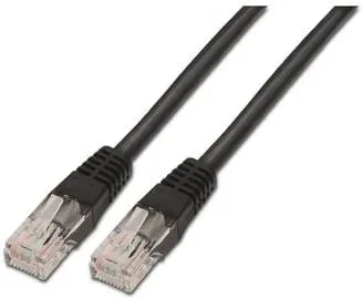 Cable de Red Aisens Latiguillo Rj45 Cat.6 Utp Awg24 Negro 3.0M