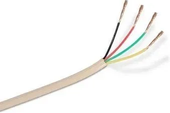 Bobina de Cable de Teléfono Aisens A143-0321 4C/ 100m/ Beige