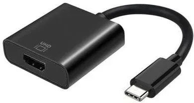 Conversor HDMI 4K 60Hz Aisens A109-0344/ HDMI Hembra - USB Tipo-C Macho/ 15cm/ Negro