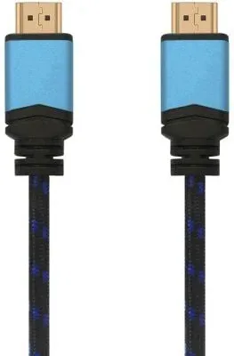 Cable HDMI 2.0 4K Aisens A120-0357/ HDMI Macho - HDMI Macho/ 2m/ Negro/ Azul