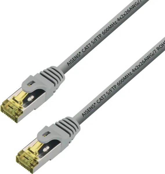 Cable Red Aisens Latiguillo Rj45 Lszh Cat.7 Sftp Pimf 3.0M Gris