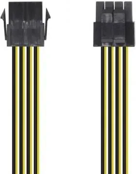 Cable de Alimentación Microprocesador Aisens A131-0419/ Molex -4+4 PIN Macho - Molex 8 PIN Hembra/ 30cm