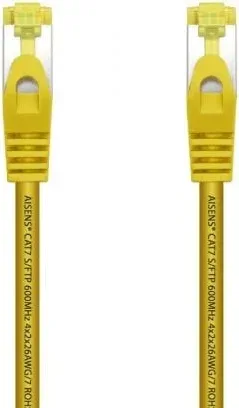 Cable Red Aisens Latiguillo Rj45 Lszh Cat.7 Sftp Pimf 1.0M Amarillo