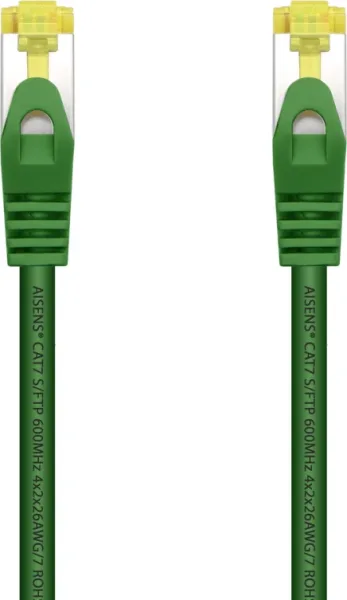 Cable Red Aisens Latiguillo Rj45 Lszh Cat.7 Sftp Pimf 2.0M Verde