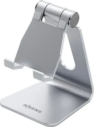 Soporte para Smartphone/Tablet Aisens MS1PM-081/ Plata