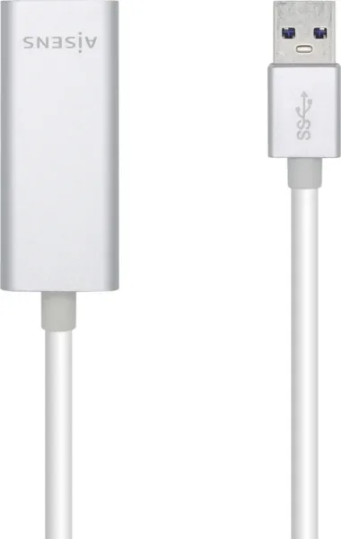 Conversor Aisens USB 3.0 a Ethernet Gigabit 15Cm