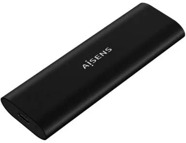 Caja Externa para Disco SSD M.2 SATA/NVMe Aisens ASM2-014B/ USB 3.2/ Sin tornillos