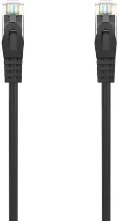 Cable Red Aisens Latiguillo Rj45 Lszh Cat.6A Utp Awg24 0.5M Negro