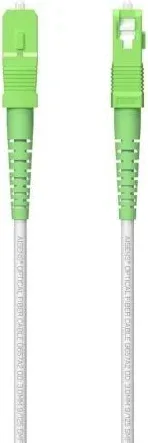 Cable de Fibra Óptica G657A2 3.0 9/125 SMF Aisens A152-0616/ LSZH/ 80m/ Blanco