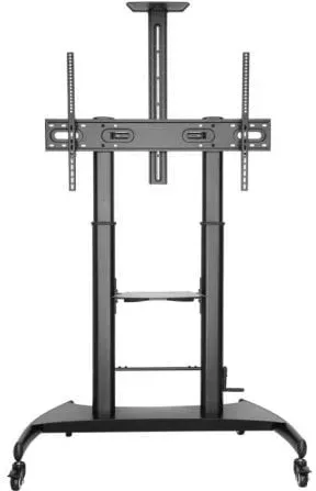 Soporte de Suelo Inclinable con Ruedas y Manivela Aisens FT100TE-123 para TV 60-100"/ hasta 100kg