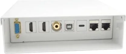 Caja de Conexiones Aisens A127-0720/ VGA - 2x HDMI - Jack 3.5 - USB Tipo-C - USB - 2x RJ45