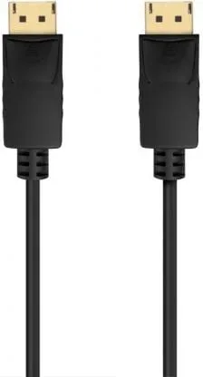Cable DisplayPort 1.2 CCS 4K Aisens A124-0741/ DisplayPort Macho - DisplayPort Macho/ Hasta 5W/ 2300Mbps/ 3m/ Negro