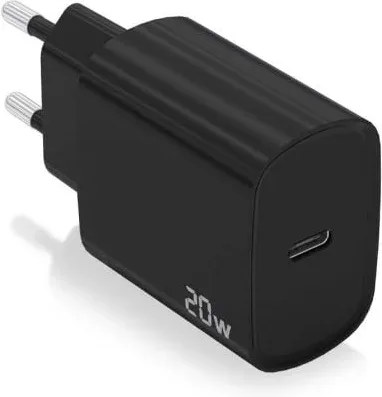Cargador de Pared Aisens A110-0753/ 1xUSB Tipo-C/ 20W