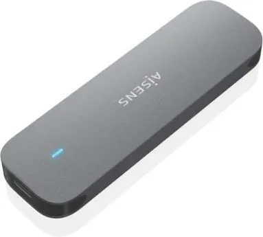 Caja Externa para Disco SSD M.2 SATA Aisens ASM2-006GRY/ USB 3.1/ Sin tornillos