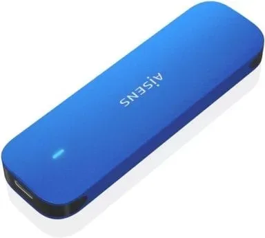 Caja Externa para Disco SSD M.2 NVMe Aisens ASM2-026BLU/ USB 3.2/ Sin tornillos