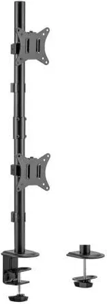 Soporte de Mesa para 2 Monitores o TV Aisens DT32TSR-229/ Giratorio/ Inclinable/ hasta 9kg