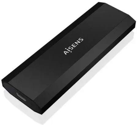 Caja Externa para Disco SSD M.2 NVMe Aisens ASM2-028B/ USB 3.2/ Sin tornillos