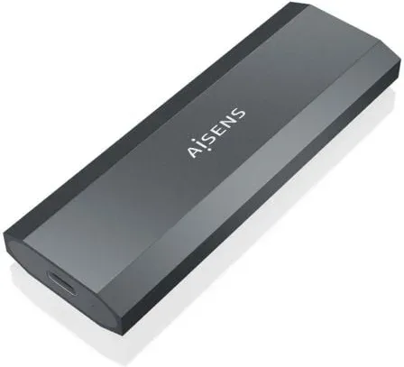 Caja Externa para Disco SSD M.2 NVMe Aisens ASM2-029GR/ USB 3.2/ Sin tornillos
