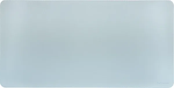 Phoenix matepad alfrombrilla escritorio ratón pu 80 x 40 cm antideslizante impermeable materíal simil cuero azul - gris