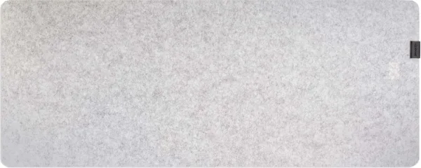 Phoenix sizigia alfombrilla premium de fieltro para escritorio gris xl