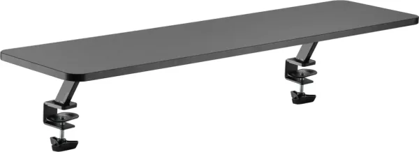 Elevador de monitor para escritorio mesa gaming phoenix riser pro 100 x 26 cm madera mdf fijación universal ajustable