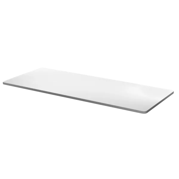 Nature tablero madera mdf blanco 150 x 75 cm