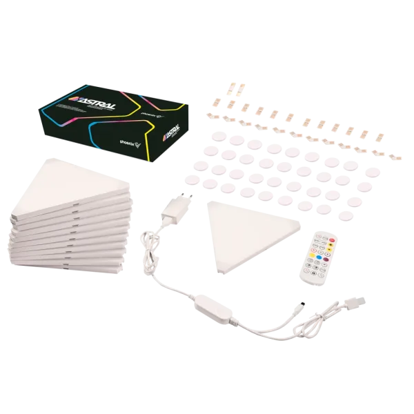 Phoenix astral kit de iluminación modular RGB con paneles triangulares