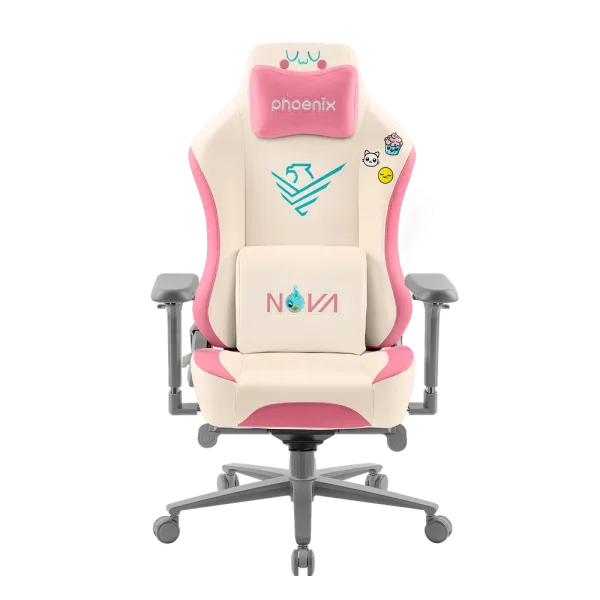 Silla gaming phoenix nova cream edition