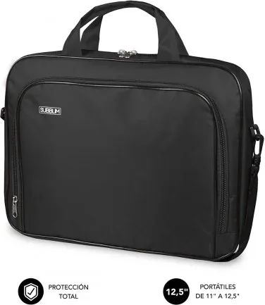 SUBBLIM Maletín Ordenador Oxford Laptop Bag 11-12,5" Black