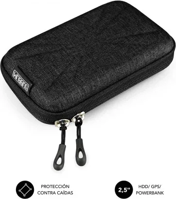 Funda para Disco Externo de 2.5" Subblim HDD Business/ Negra