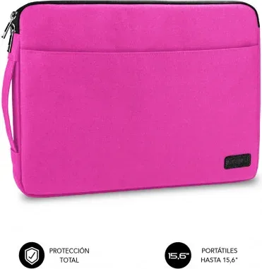 Funda Subblim Urban Laptop Sleeve para Portátiles hasta 14"/ Rosa