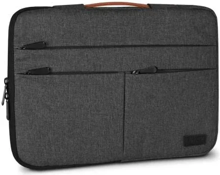 Funda Subblim Air Padding 360 Sleeve para Portátiles hasta 15.6"/ Gris Oscuro
