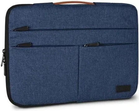 Funda Subblim Air Padding 360 Sleeve para Portátiles hasta 15.6"/ Azul